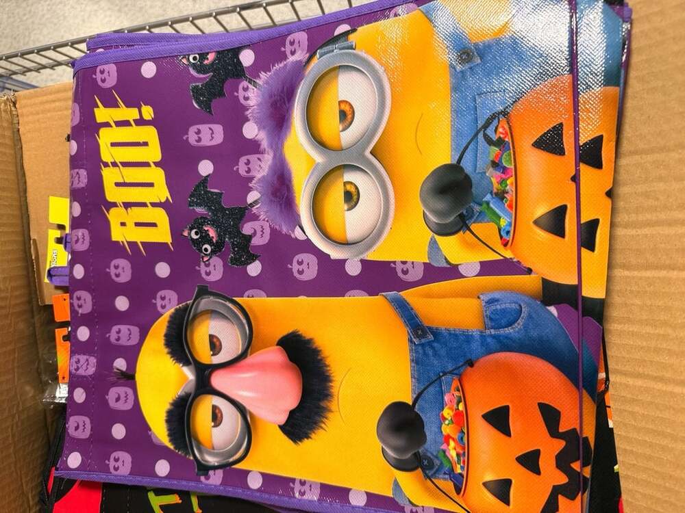 Minions Halloween Trick or Treat Tote Bag